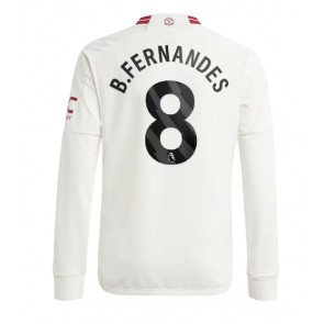 Manchester United Bruno Fernandes #8 Rezervni Dres 2023-24 Dugim Rukavima